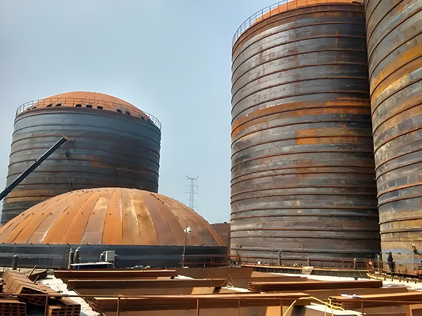 泗县焦粉钢板仓